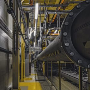 Interior de una planta industrial