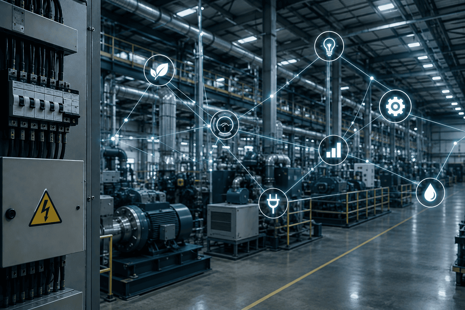 Reducir costos de energía en fábricas