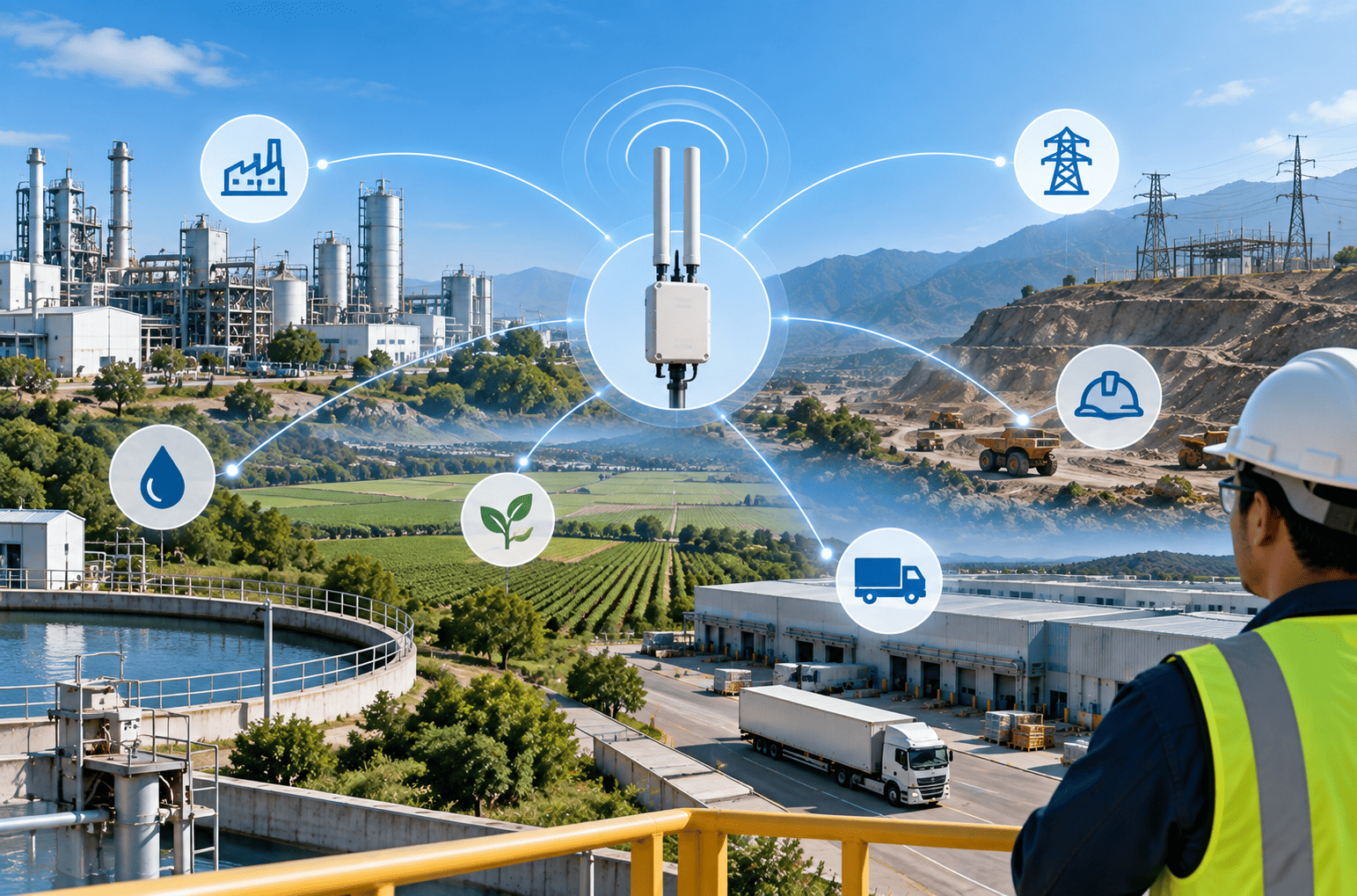 Ventajas de LoRaWAN en aplicaciones industriales