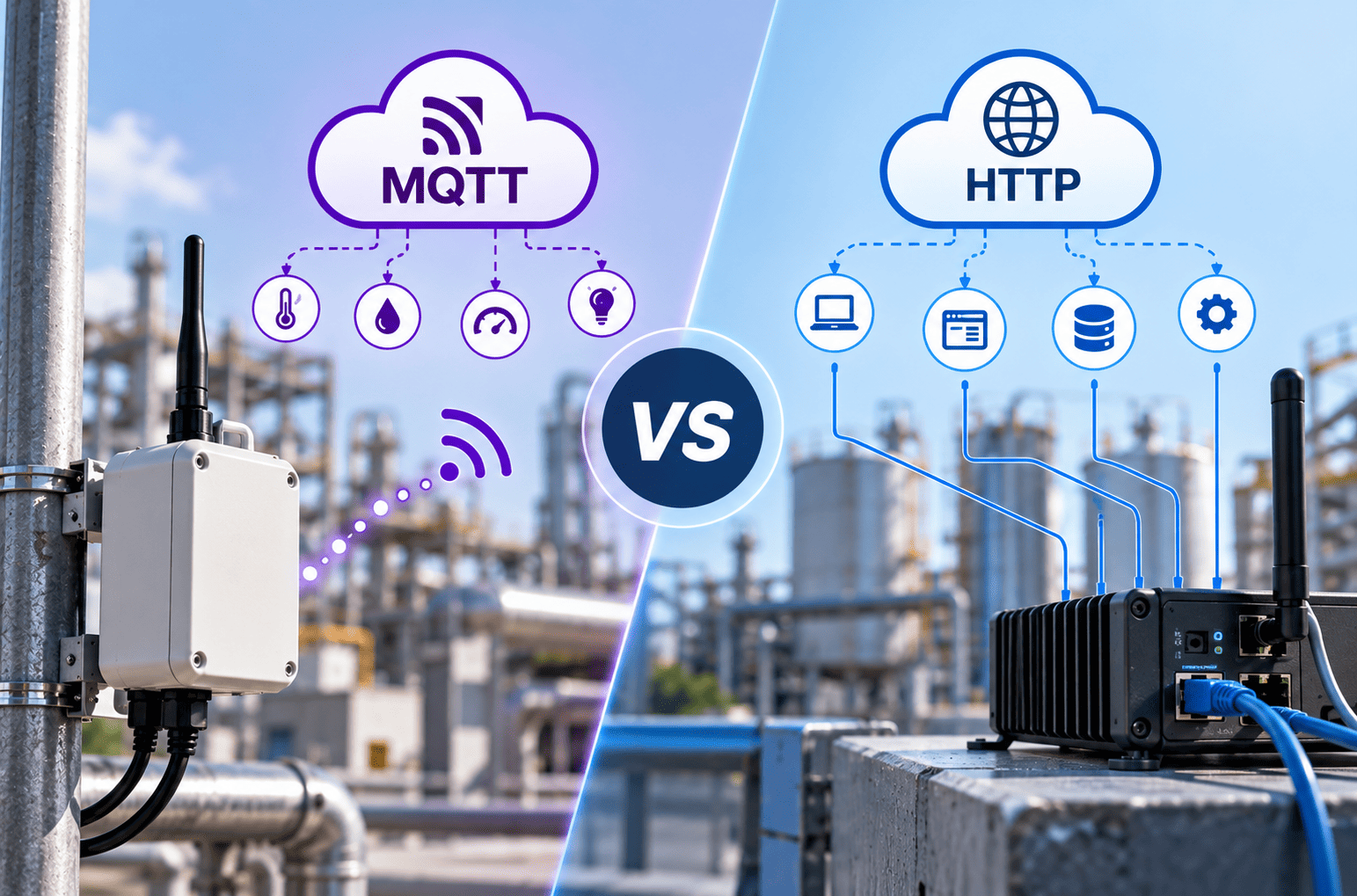 MQTT vs HTTP: cómo elegir el protocolo IoT adecuado