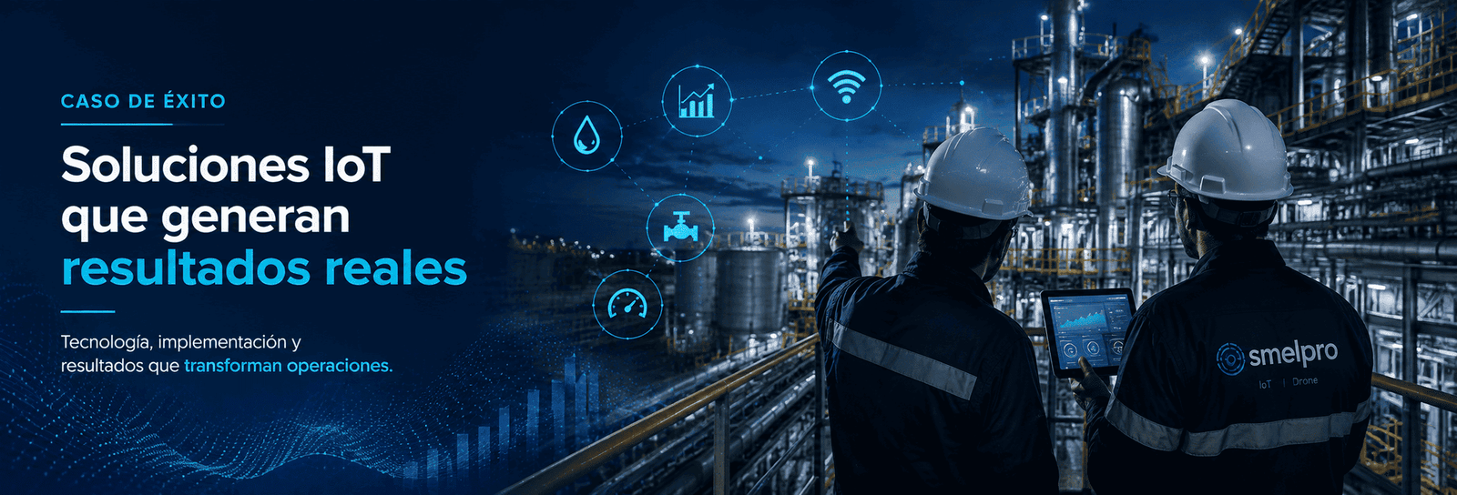 Caso de éxito monitoreo de consumo de agua industrial con IoT
