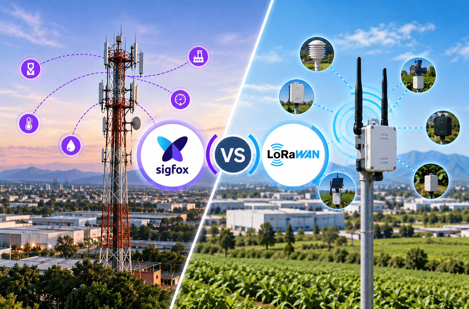 Sigfox vs LoRaWAN: cuál elegir para tu proyecto IoT
