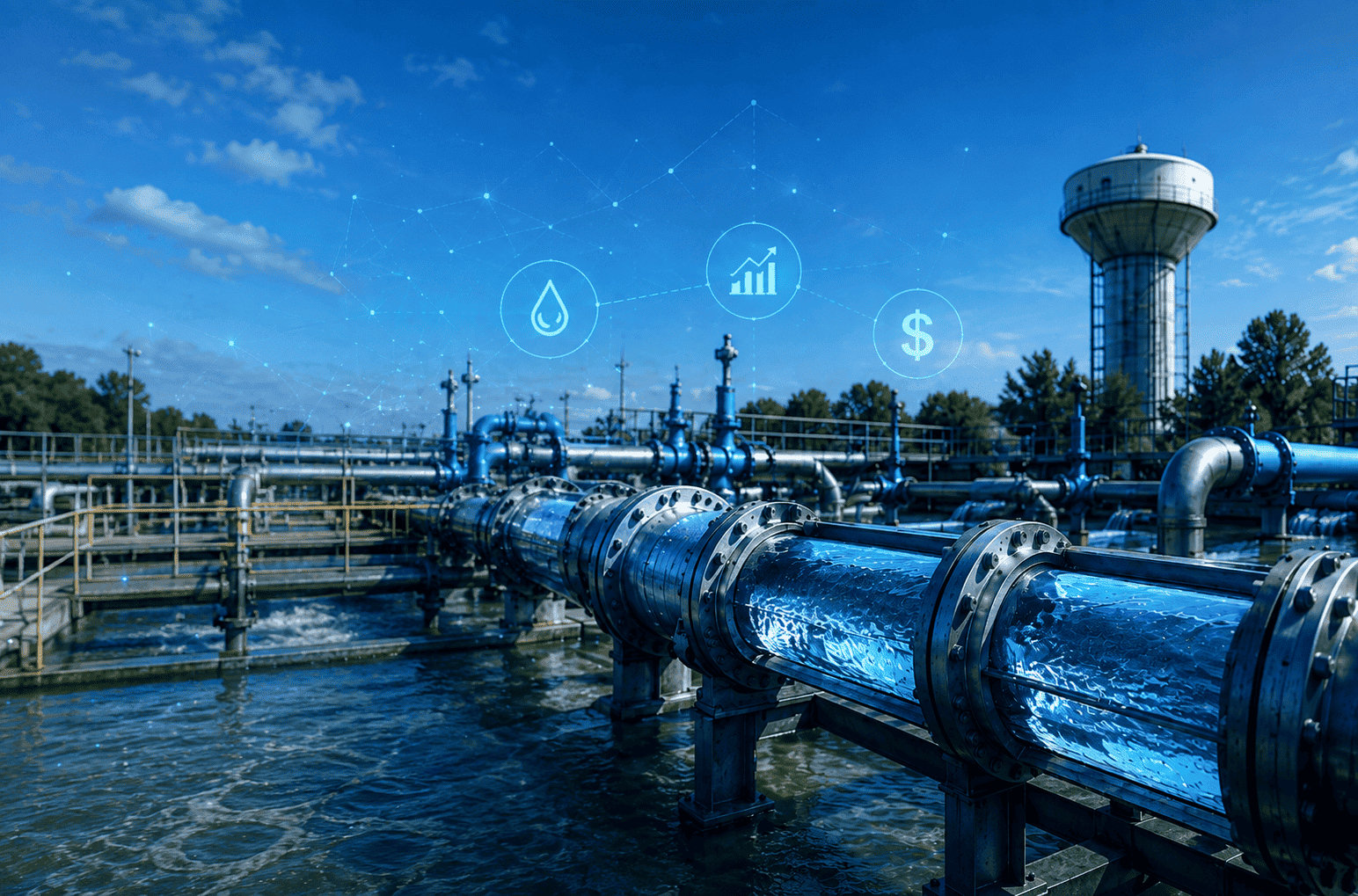 Agua No Facturada (ANF): cómo reducir pérdidas con sensores IoT