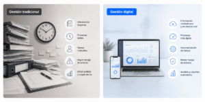 gestión tradicional a una gestión digital del agua