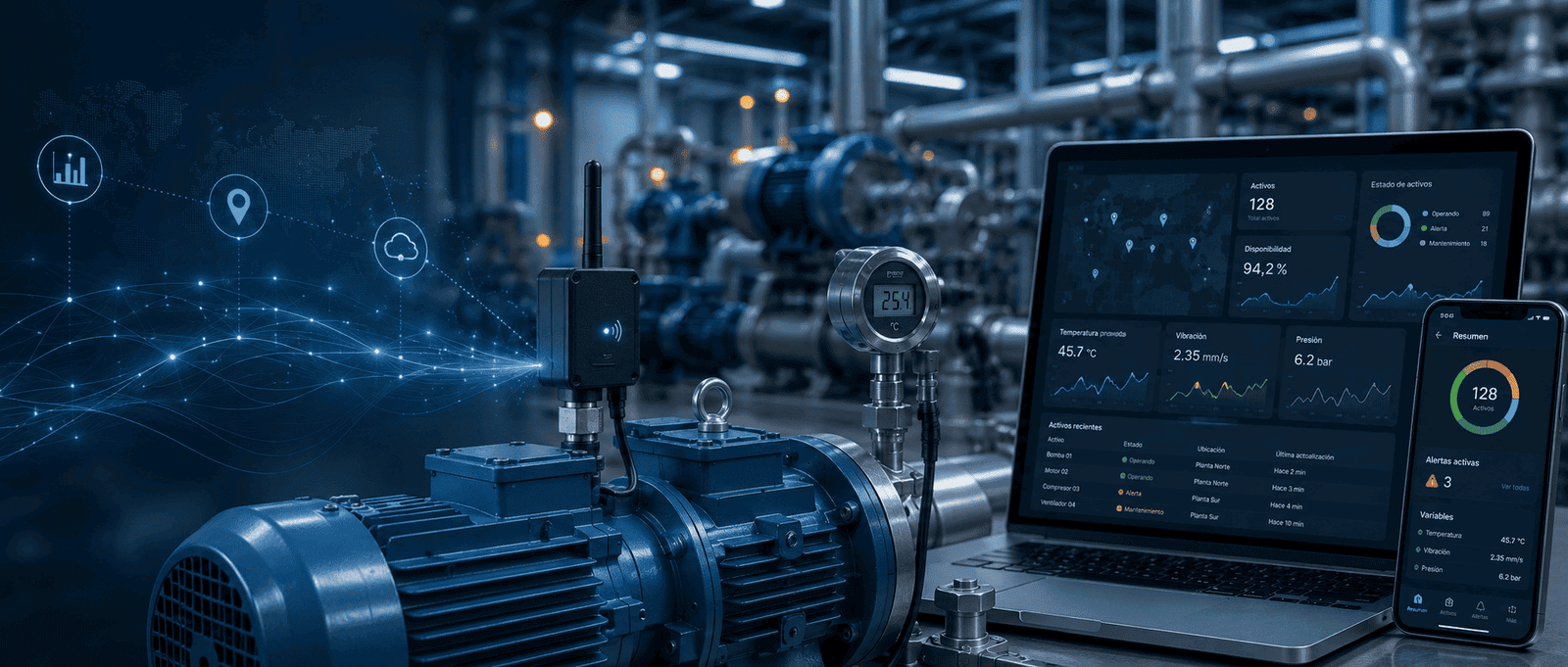 Telemetría IoT para la gestión de activos