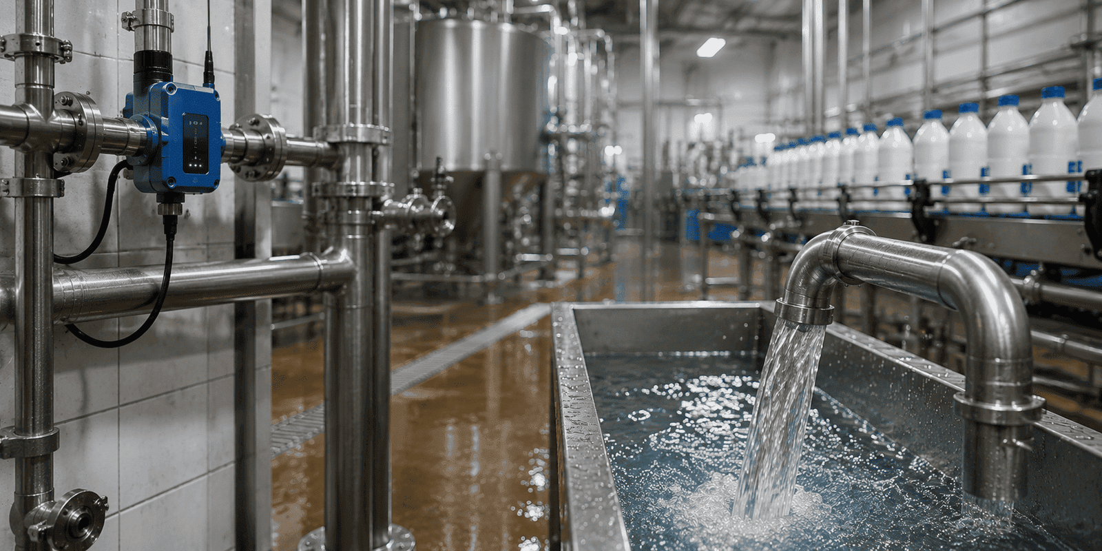 Gestión del agua en la industria alimentaria