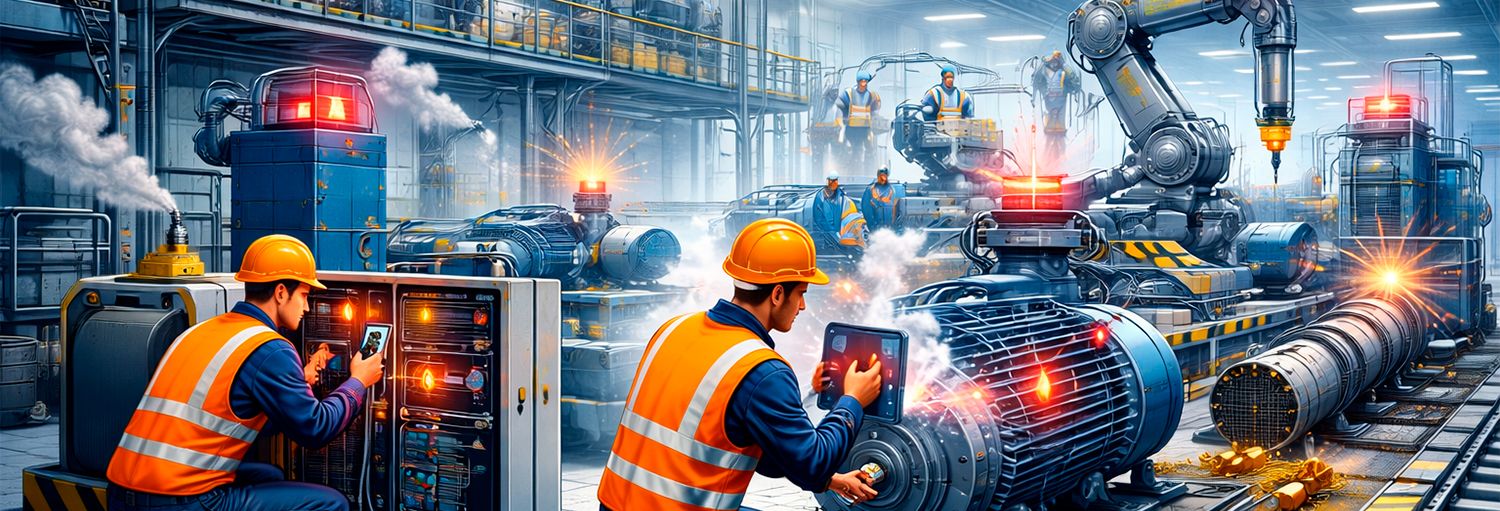 Monitoreo de motores industriales