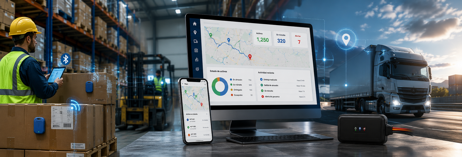 Logistica inteligente - beacons y trackers