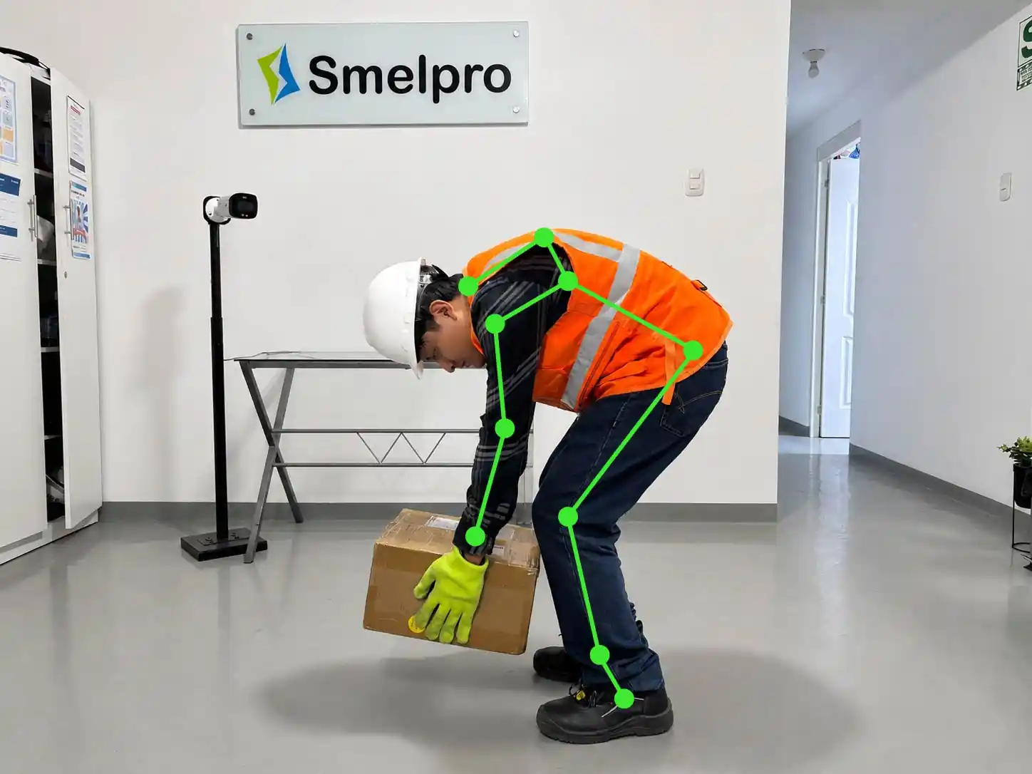 Análisis automático de posturas de riesgo