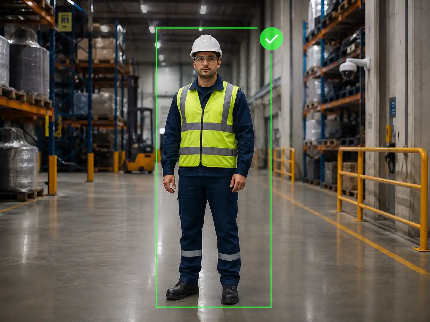 Detección automática del uso de EPP