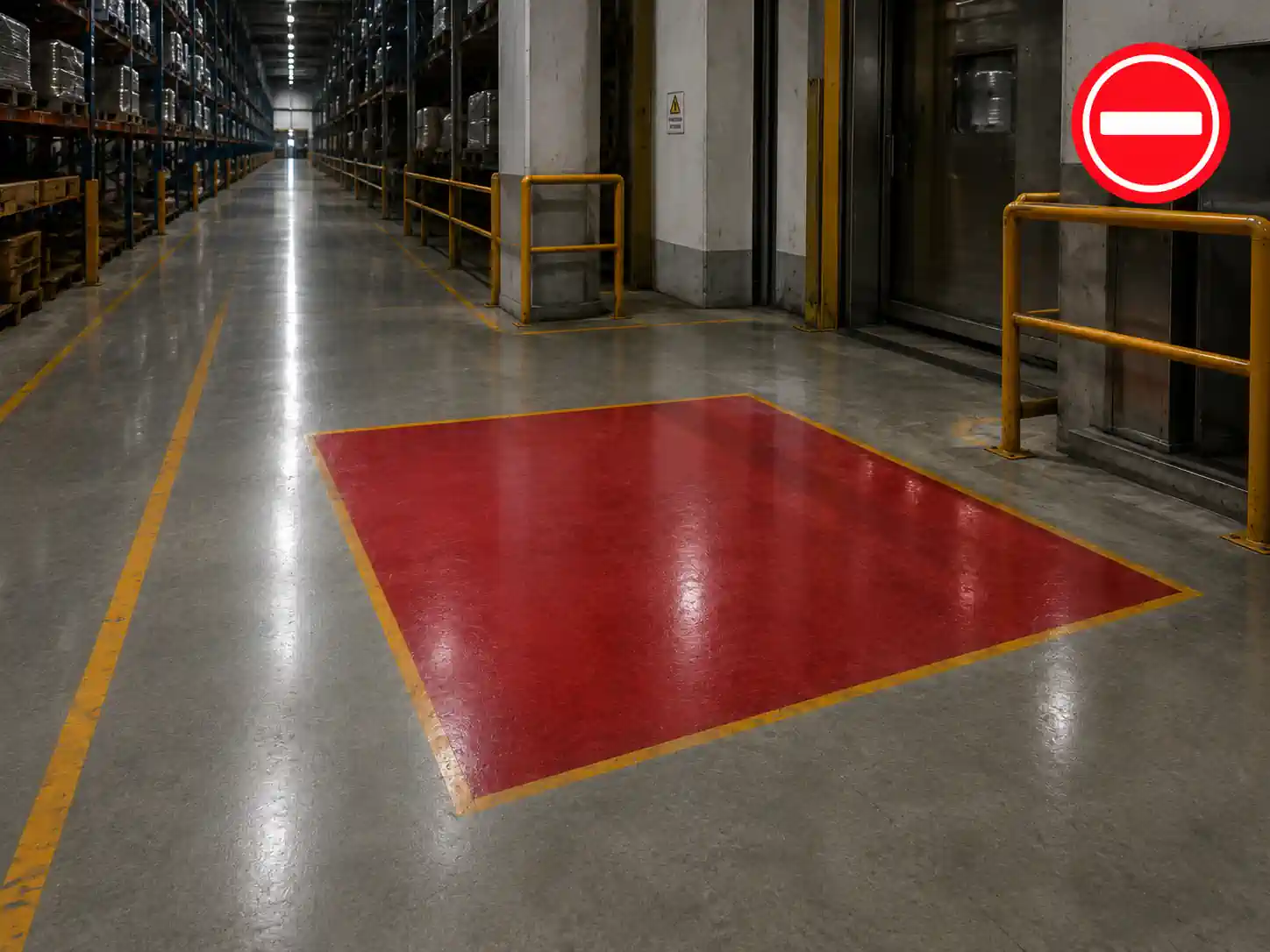 Detección de una zona restringida
